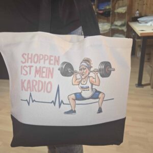 „Helga von Aldi – Muskelkater krieg ich nur vom Shoppen!“