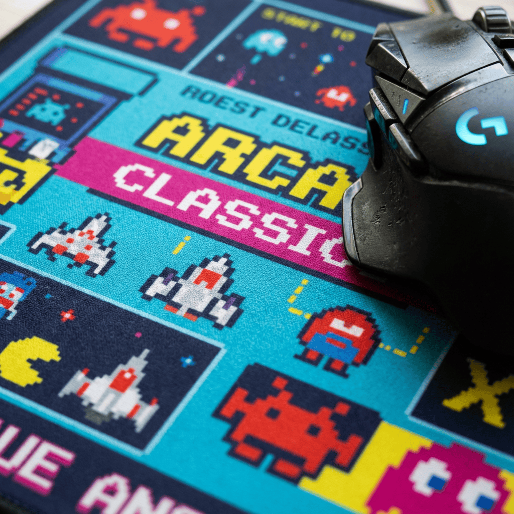 Retro-Mousepad „90er Vibes – Mario-Style!” – Bild 3