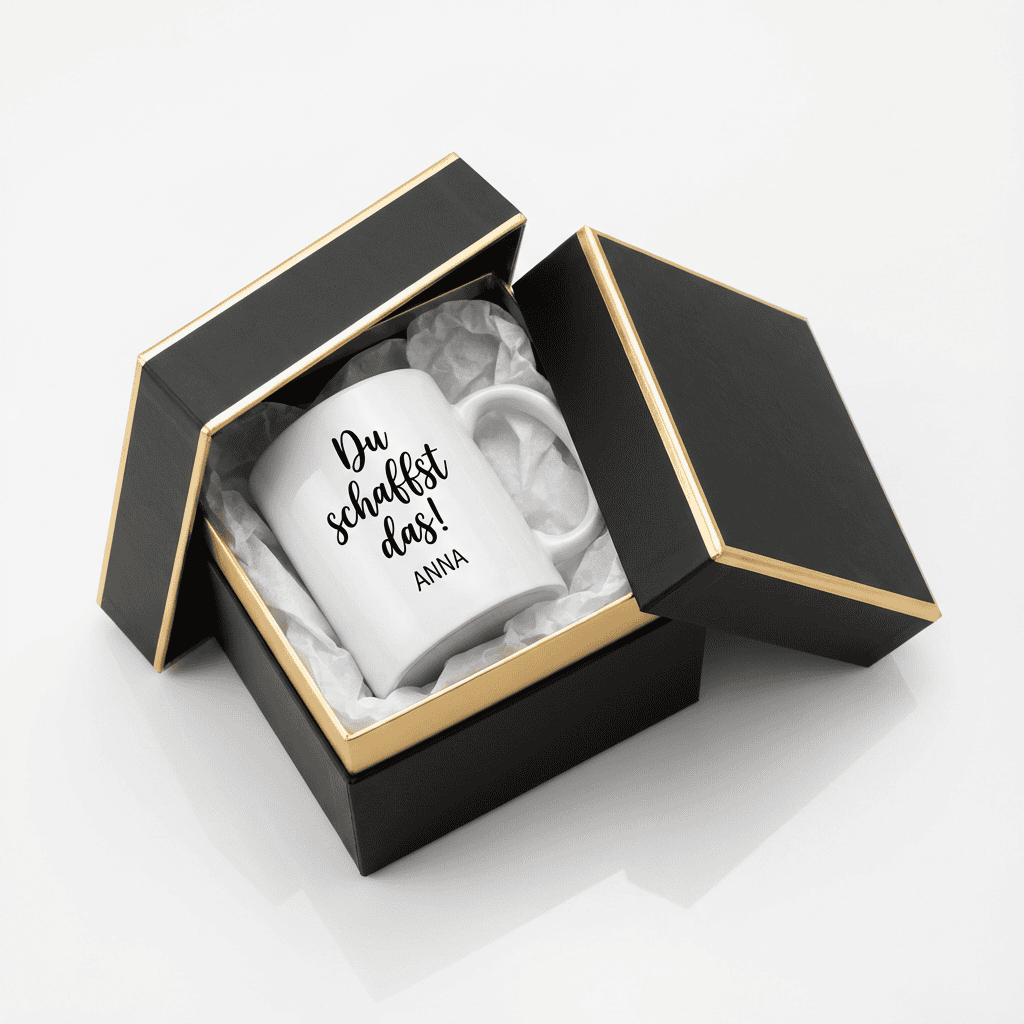 PERSONALISIERTE TASSE MIT EIGENEM DESIGN – VOLLE INDIVIDUALISIERUNG